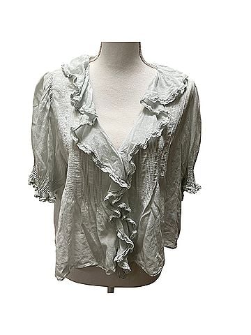 DÔEN Henri Short Sleeve Blouse (view 2)