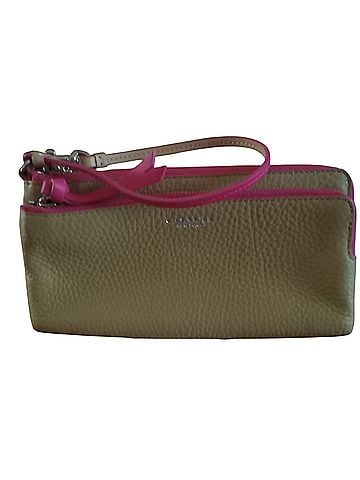 Coach Leather Wristlet (view 1)