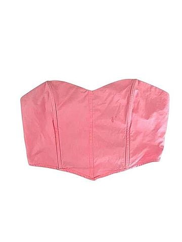LA Hearts Corset Crop Top Tank Top (view 1)