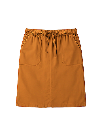 Pact Camel Daily Twill Skirt (view 1)
