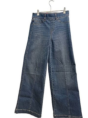 SPANX Seamed Front Wide Leg Jeans Jeans (view 2)