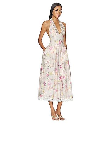 Lovers + Friends sally Midi Casual Dress (view 2)