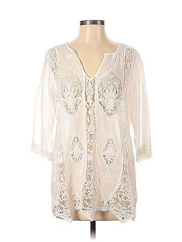 Fifteen Twenty Fifteen Twenty 3/4 Sleeve Blouse (view 1)