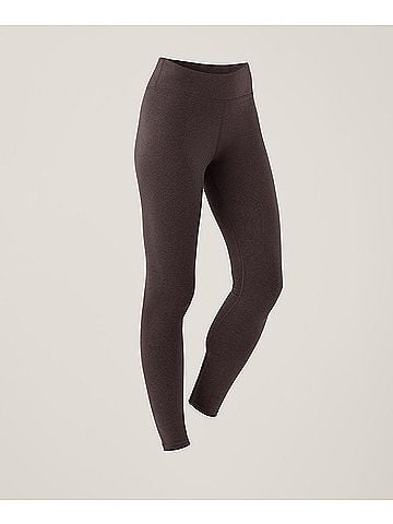Pact Chocolate Heather On the Go-To Legging (view 1)