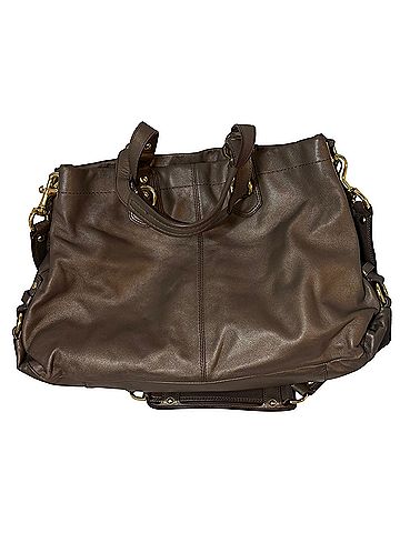 Coach Leather Tote (view 2)