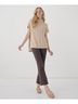 Pact Sandshell Cable Knit Poncho Size XS - photo 3