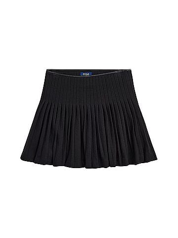 Ralph Lauren Pleated Flannel Skirt Casual Skirt (view 1)