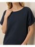 Pact Midnight Blue Airplane Dolman Top Size 2X - photo 3