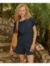 Pact Midnight Blue Airplane Dolman Top Size 2X - photo 8