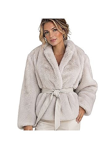 Jason Wu quiet luxury faux fur ladies jacket Faux Fur Jacket (view 1)