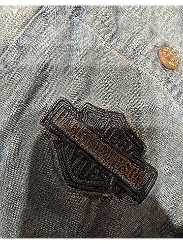 Harley Davidson Long Sleeve Button-Down Shirt (view 2)