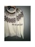 Old Navy Fair Isle Brown Ivory Pullover Sweater Size M - photo 6