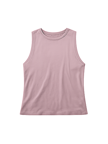Pact Lavender Haze Softspun High Neck Tank (view 1)