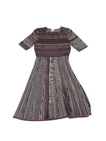 Spense Striped Knit Midi Dress Casual Dress (view 1)