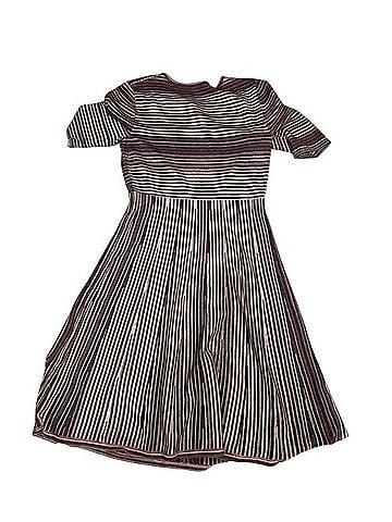 Spense Striped Knit Midi Dress Casual Dress (view 2)