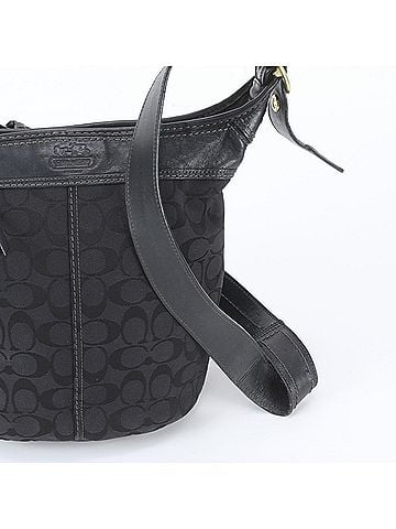 Coach Coach Signature 11437 Leather 2-Way Shoulder Bag, Handbag, Tote Bag for Women (view 2)