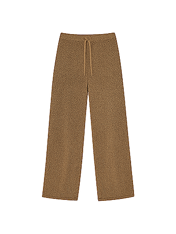 Pact Brown Sugar Beachside Crochet Knit Pant (view 1)