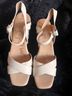 Sam Edelman White Brown Heels Size 10 - photo 3