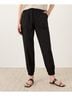 Pact Black Stretch Poplin Jogger Size L - photo 2