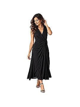 Elie Tahari Sleeveless Wrap Midi Cocktail Dress (view 1)