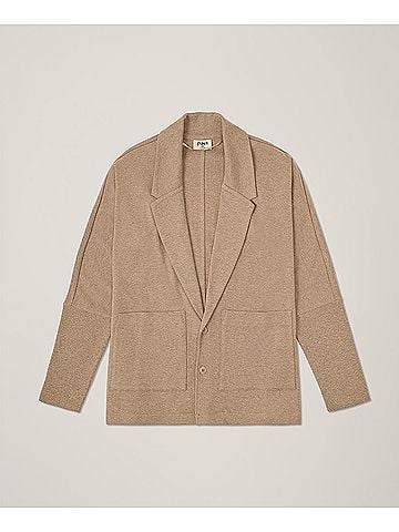 Pact Sesame Heather Airplane Relaxed Blazer (view 1)