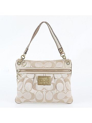 Coach Coach Signature Shoulder Bag, Tote Handbag - Brand Name Women's (view 1)