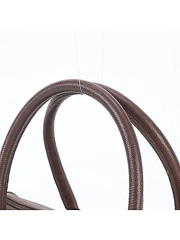Burberry Burberry Nova Check Mini Boston Bag Leather Handbag Tote Brown Women's (view 2)