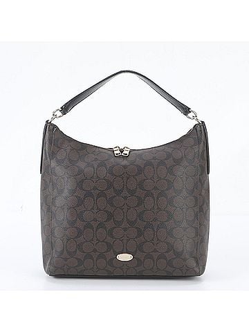 Coach Coach Signature Leather Shoulder Bag Hobo One-Shoulder Tote Handbag for Women (view 1)