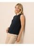 Pact Midnight Blue Heather Classic Fine Knit Shell Size L - photo 5