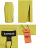 Express Yellow Formal Skirt Size XL - photo 1