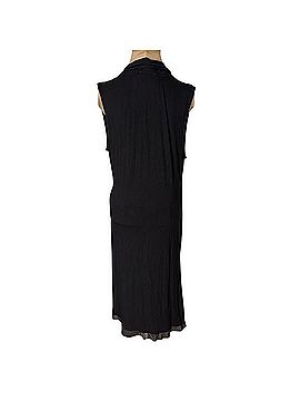 Elie Tahari Sleeveless Wrap Midi Cocktail Dress (view 2)