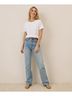 Pact White Luxe Stretch Jersey Slim Tee Size XS - photo 4