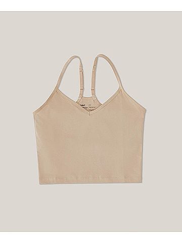 Pact Sesame Everyday Shelf Bra Cropped Camisole (view 1)