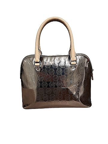 Michael Kors Leather Satchel (view 2)