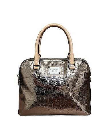 Michael Kors Leather Satchel (view 1)