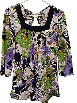 Christopher & Banks 3/4 Sleeve Top (view 1)
