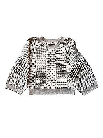 Anthropologie Moth Open Knit Crewneck Pullover Pullover Sweater (view 1)