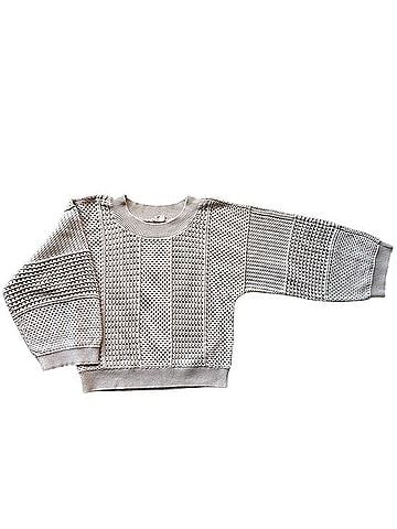 Anthropologie Moth Open Knit Crewneck Pullover Pullover Sweater (view 2)