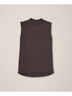 Pact Chocolate Heather Airplane Mock Neck Shell Size S - photo 1