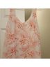 CAbi Floral White Red Sleeveless Top Size XL - photo 9