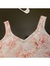 CAbi Floral White Red Sleeveless Top Size XL - photo 14