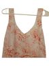 CAbi Floral White Red Sleeveless Top Size XL - photo 1