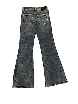 Express '70s Flare Mid Rise Jeans (view 2)