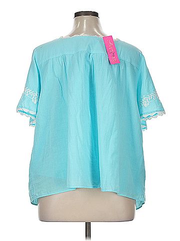 Lilly Pulitzer Lilly Pulitzer Short Sleeve Blouse (view 2)