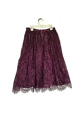 Alice + Olivia Perkins Lace Pouf Skirt Active Skirt (view 2)