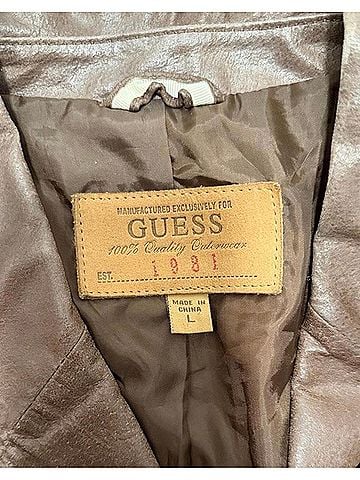 Guess Leather Jacket (view 2)