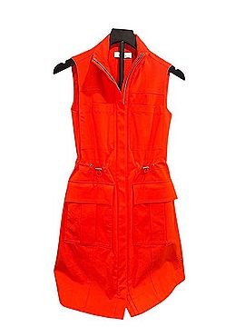 Pearl By Lela Rose Utility Cargo Zip Front Dress Casual Dress (view 2)