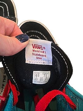 Vans Sk8-Hi OTW Flame Sneakers (view 2)