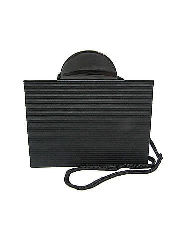 Yves Saint Laurent Yves Saint Laurent Crossbody Bag Women's Satin,Leather Shoulder Bag Black (view 1)