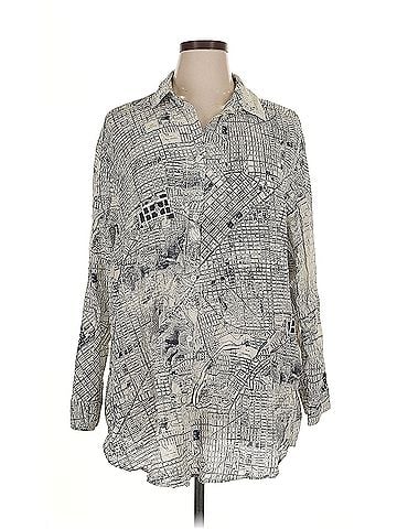 Banana Republic Banana Republic 3/4 Sleeve Silk Top (view 1)